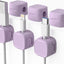 6 Organizadores Magnéticos Cables Ajustables para Hogar Oficina