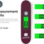 Báscula equipaje digital 110lb pantalla LCD color rojo
