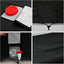 Cubierta IBC Tote 1000L resistente agua y sol negro