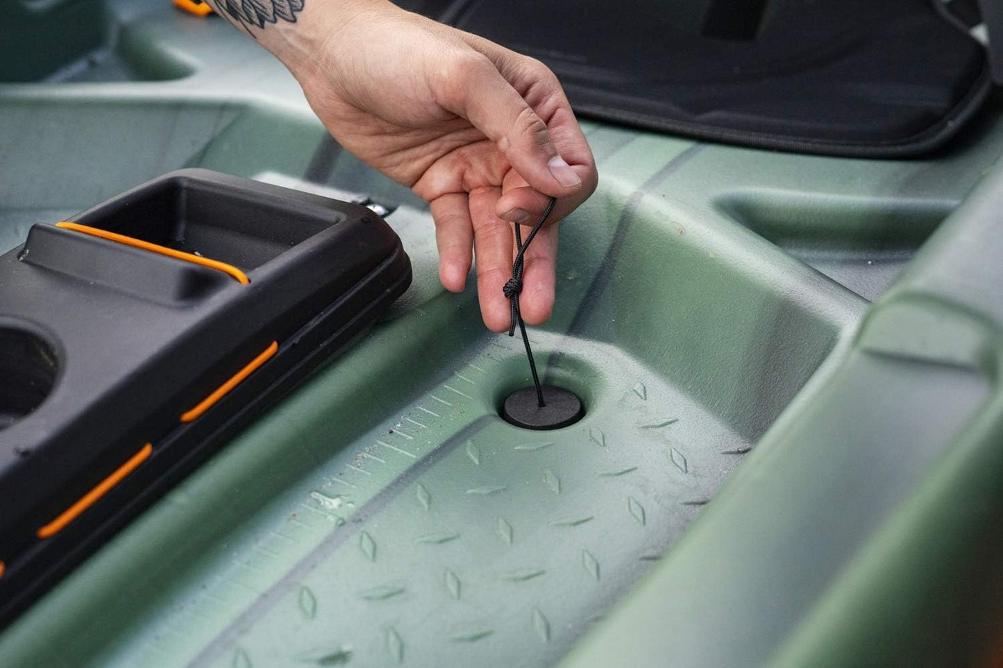 Tapones kayak EVA color negro 4 pzas