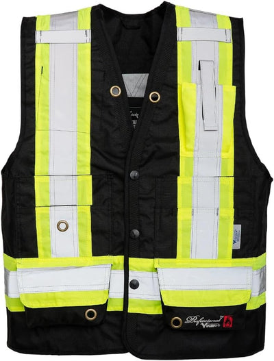 Chaleco seguridad profesional Hi Vis tela Ripstop ignífuga
