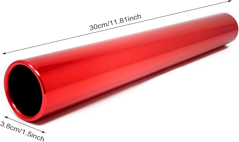 2 Bastones Relé Aluminio para Carreras 11.8pulg