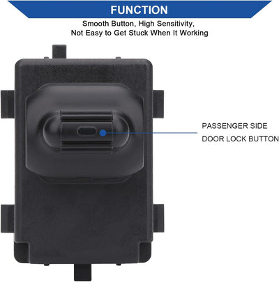 Interruptor bloqueo puerta botón derecho compatib. Dodge Ram