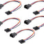 Cable extensión adaptador ventilador 5pines a 4pines 5pzas