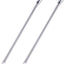 Lanza acero inox 17" conexión rápida 1/4" set 2