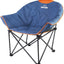Silla plegable acolchada gran tamaño para camping y ocio