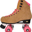 Patines gamuza con luz LED mujer interiores