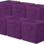 Cubos plegables tela con asas 10.5x11" organiz. armario