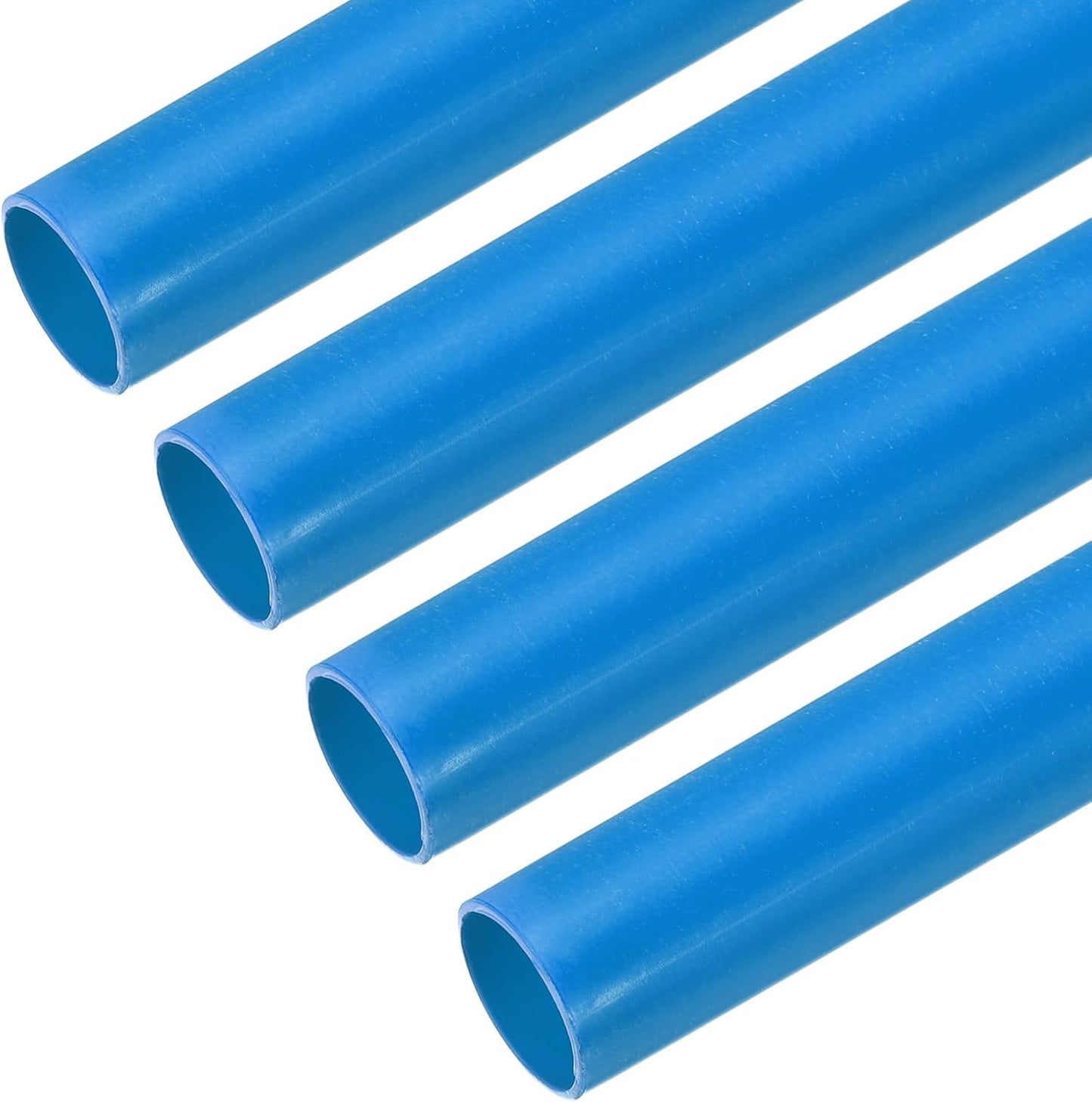 Tubo PVC 51pulg azul para cableado eléctrico set 4
