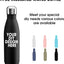 Botella agua acero inox 17oz doble pared deporte