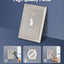 4 Pzas Cubiertas Interruptor Níquel Cepillado 3.15x4.88