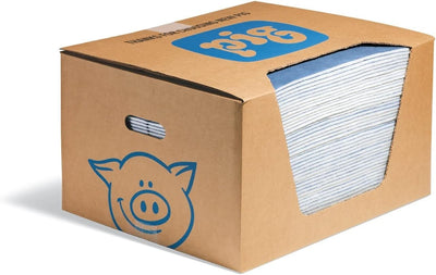 Almohadillas absorbentes 15x19pulg pack 50 azul y blanco