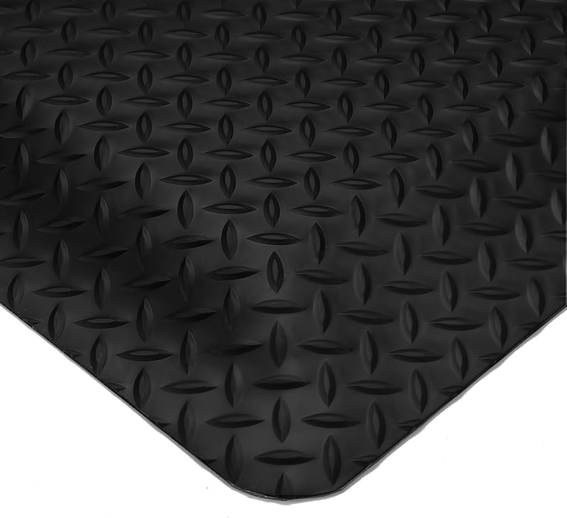 Alfombrilla antifatiga PVC 414 ultrablanda Negro