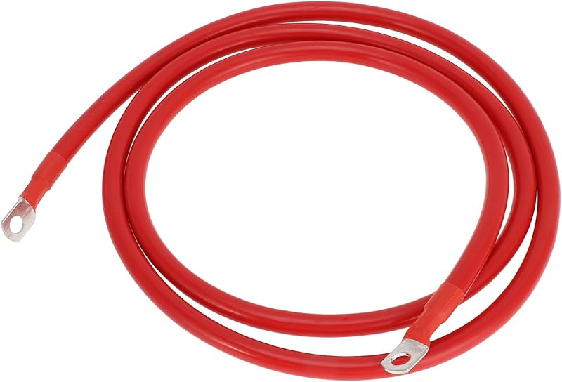 Cable inversor batería 3/8pulg 1/0AWG 7ft cobre estañado