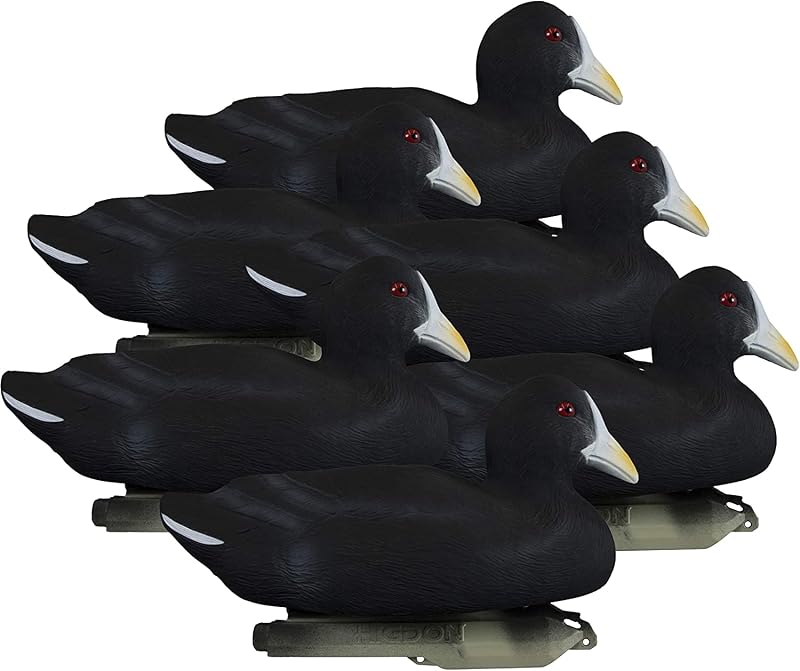Señuelos Coot Relleno de Espuma para Pesca en Agua Dulce