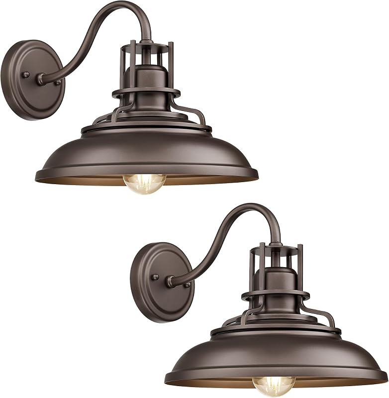 Apliques pared vintage bronce ennegrecido 12pulg pack 2