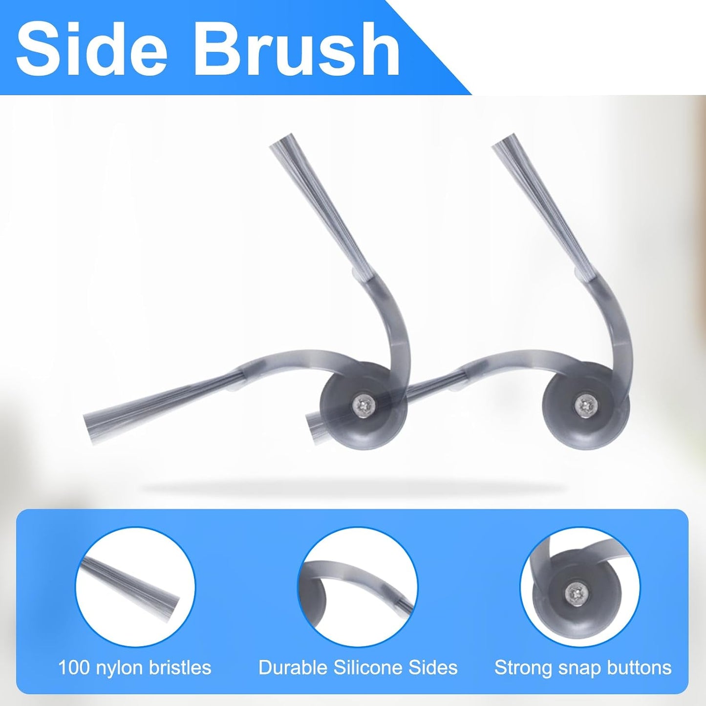 Set accesorios Roborock Q10 S5 4 filtros HEPA 4 bolsas polvo