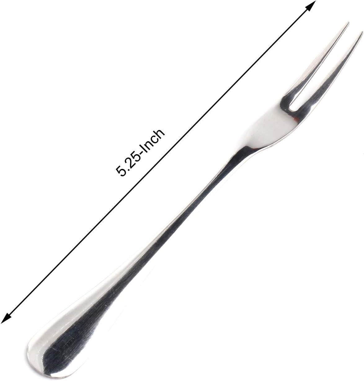 Set 12 Tenedores Acero Inox para Cóctel y Postre