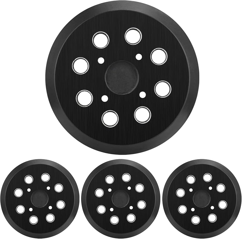 4 Pzas Almohadilla Lijadora Orbital 5pulg Comp R2501 R2600