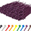 Bridas cremallera moradas 8" 1000uds 50lb resist UV