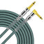 Cable guitarra 1/4pulg recto a recto 6ft verde