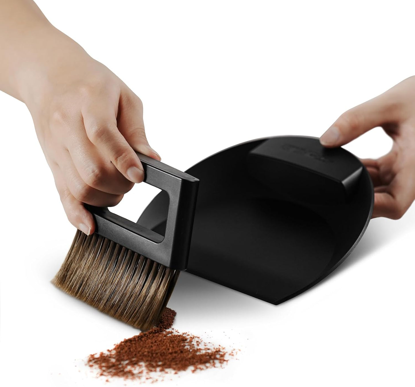 Set cepillo café escoba recogedor cerdas suaves B5188B