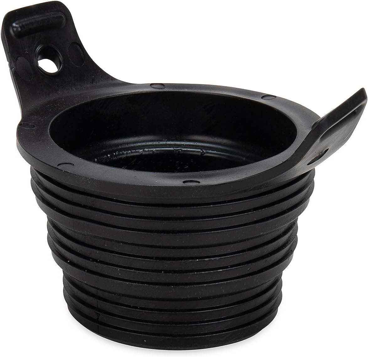 Adaptador manguera alcantarillado 3en1 flexible negro