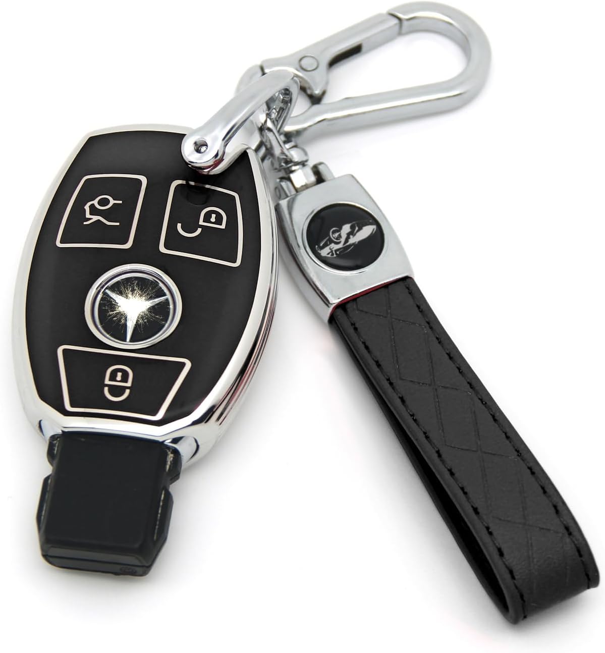 Funda TPU suave para llave Mercedes CLS CLK GLC GLE