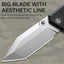 Navaja bolsillo EDC cuchillo plegable 3.98pulg G10 bloqueo