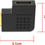 Adaptador HDMI 90/270 grados 4 pzas macho hembra 4K