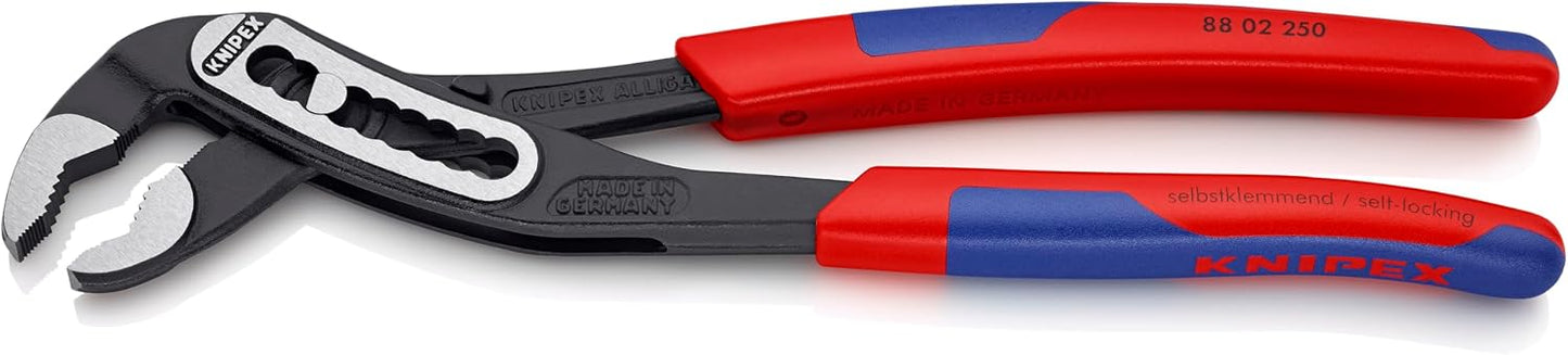 Alicates cocodrilo KNIPEX con agarre cómodo