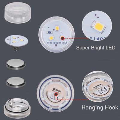 Velas LED subacuáticas pack 20 para piscina boda fiesta