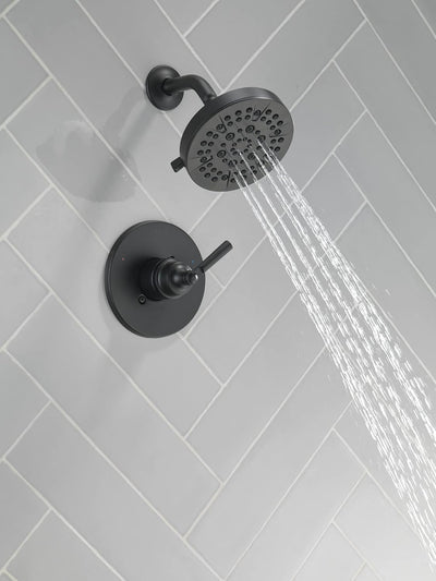 Set grifería ducha 5 configuraciones T14235-BL negro mate