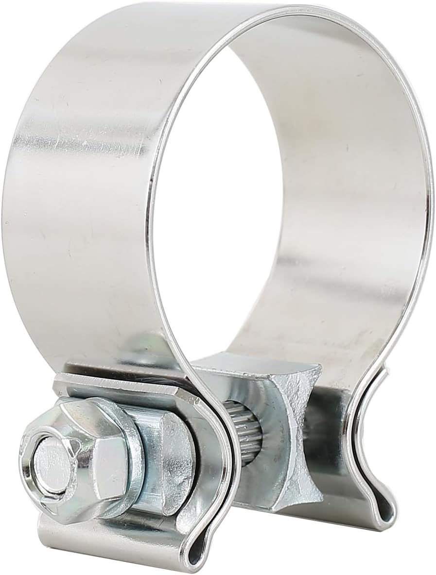 Abrazadera escape 2.5pulg sello banda estrecha