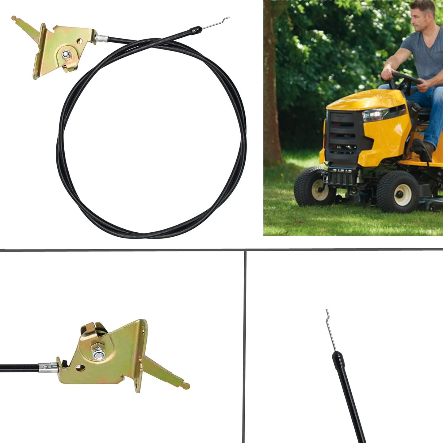 Cable control acelerador cortadora césped Exmark Toro