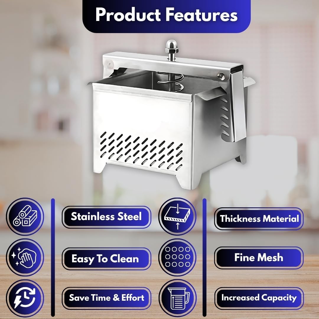Prensa tofu acero inox 304 compresión ajustable