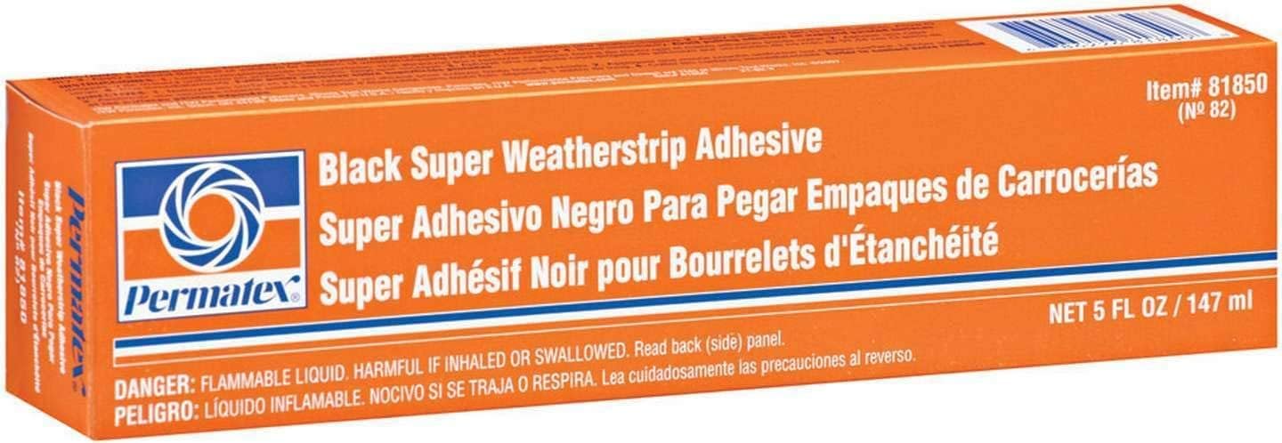 Adhesivo negro super para burletes 5oz