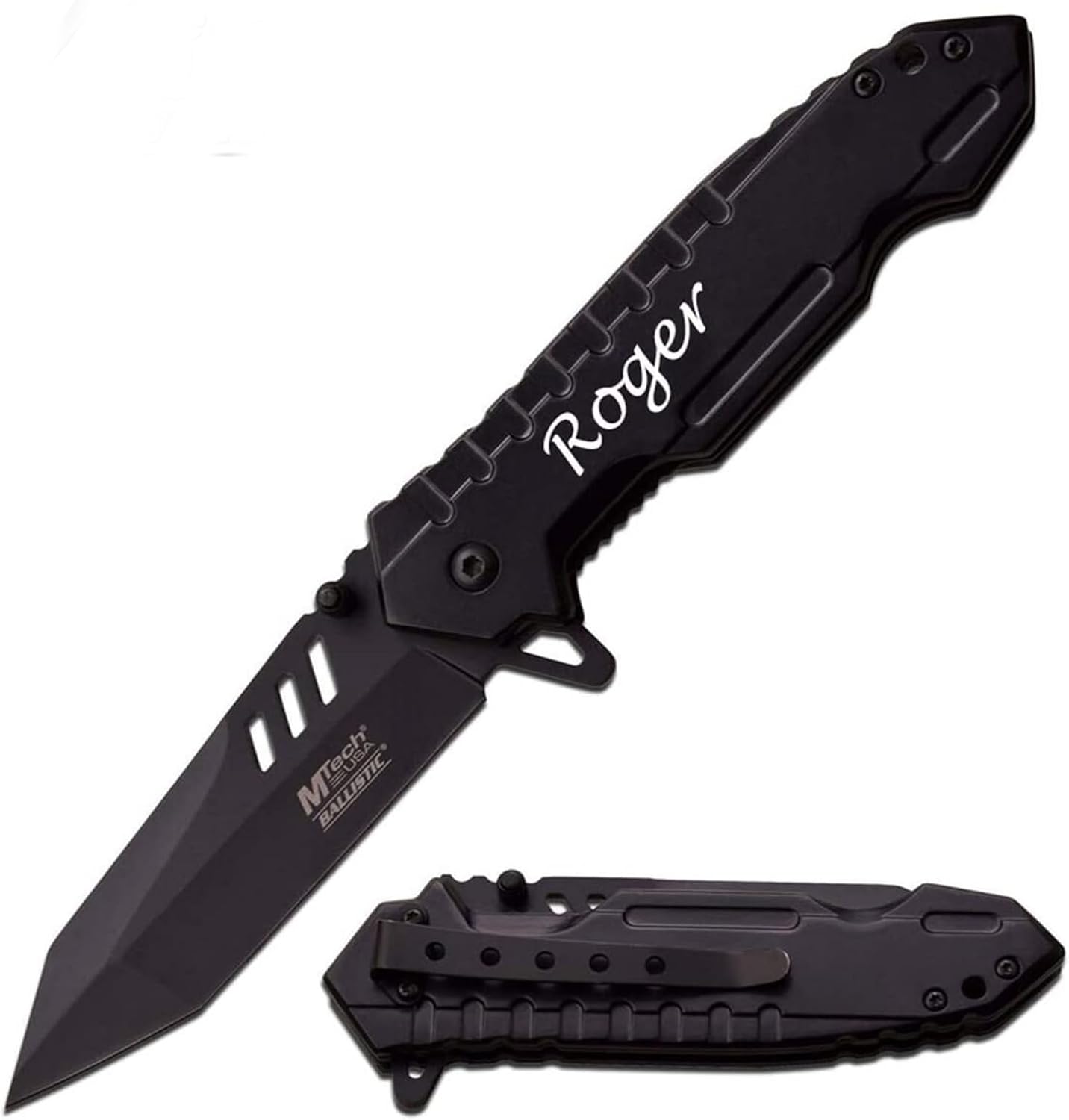 Cuchillo plegable metal pocket negro