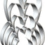 Juego cortadores conejo 5x4x3x2pulg 4 Pzas acero inox