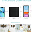 Porta lámpara clip on 5.2x5.2x5.2 fabric set 2