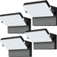 Luz inundación LED impermeable pack 4