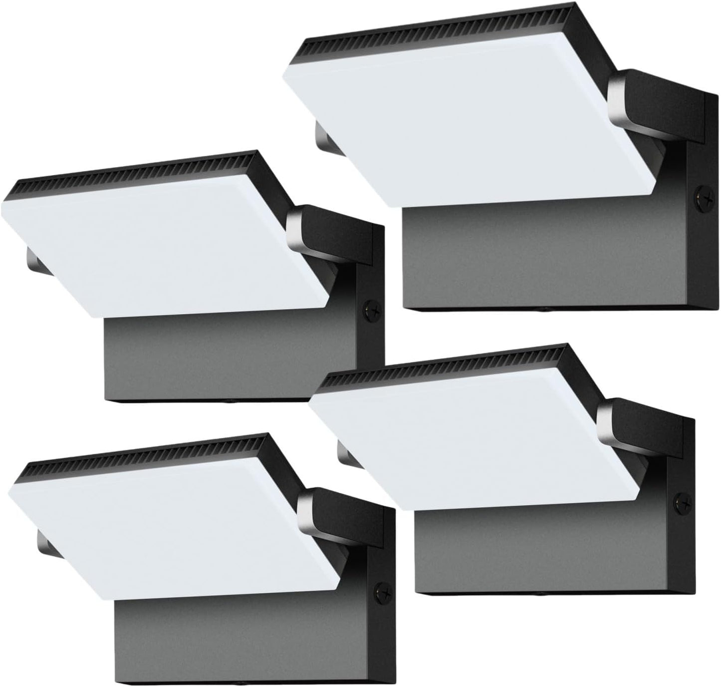 Luz inundación LED impermeable pack 4