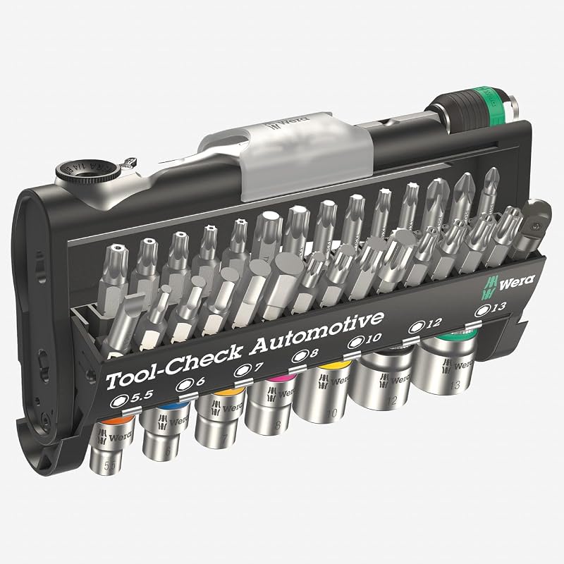 Set brocas trinquete automotriz control herramientas