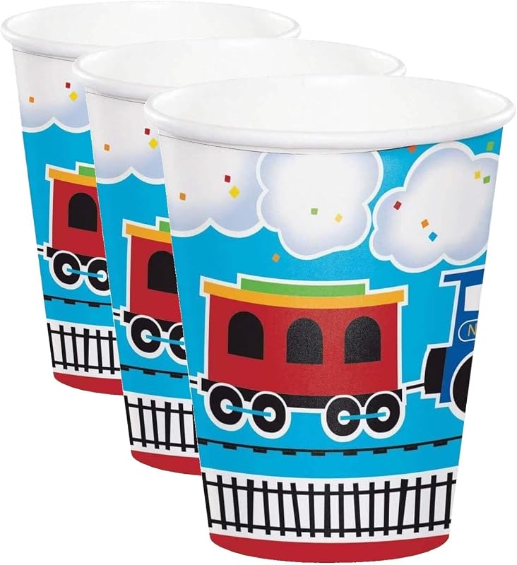 Vasos papel cumpleaños 9oz multicolor set 3
