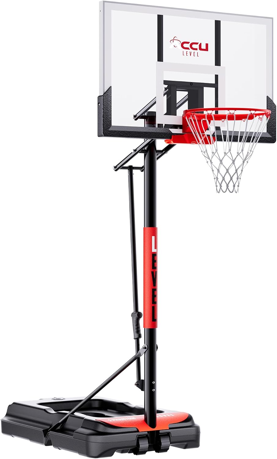 Aro baloncesto 4.7-10ft con tablero 44-48pulg ajustable