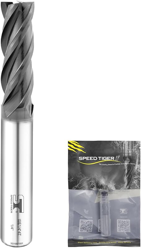 Fresa cuadrada carburo 3/8 ISE3/8 4T para acero