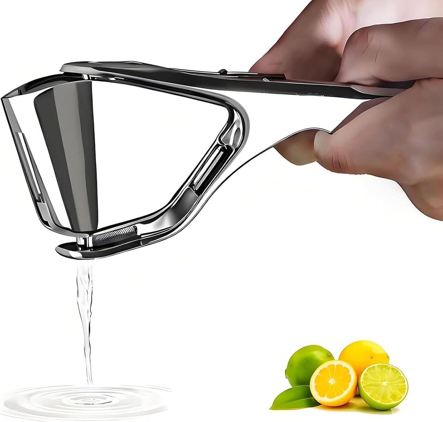 Exprimidor acero inox manual plegable extractor cítricos