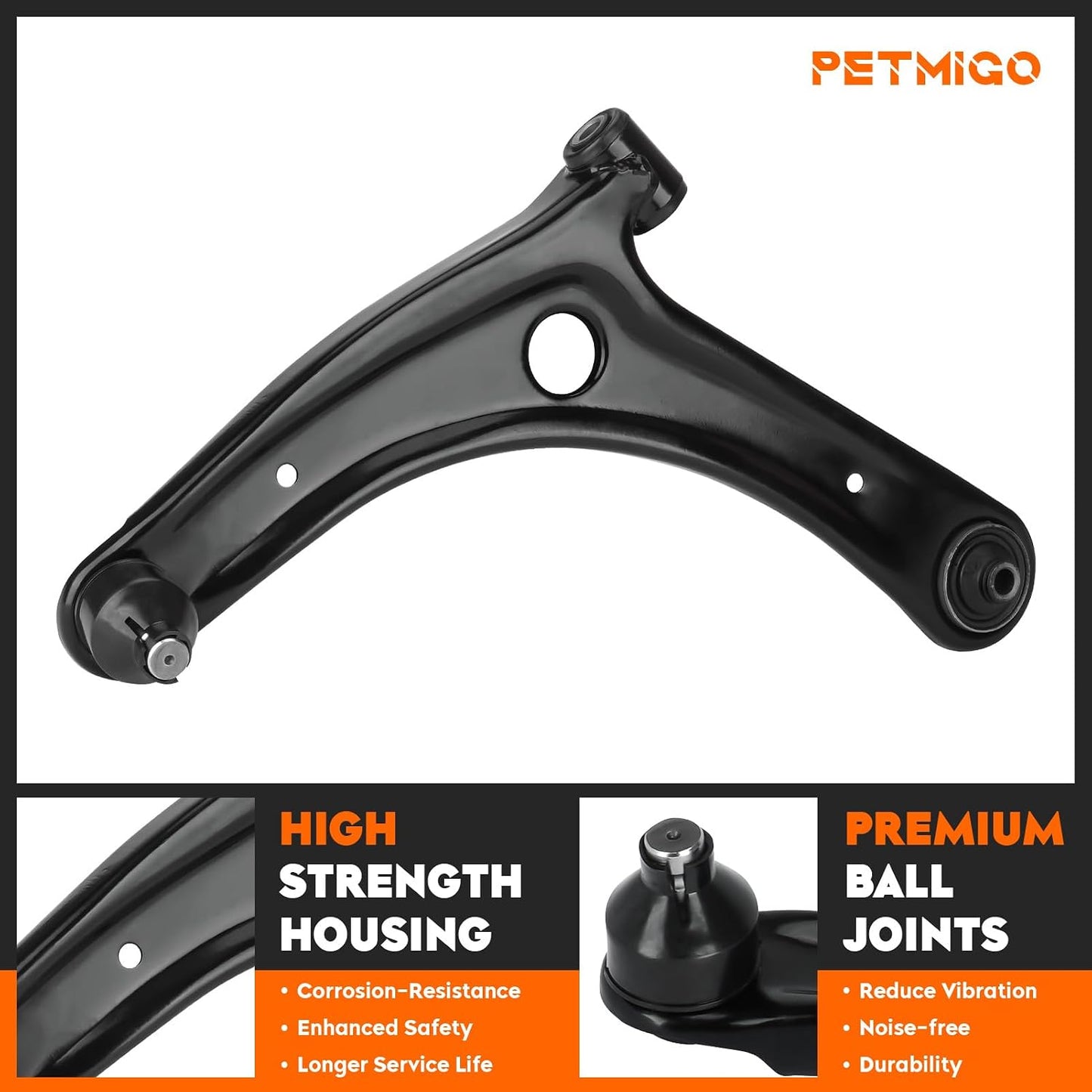 Brazos control suspensión Dodge Caliber 09-12 Jeep Compass