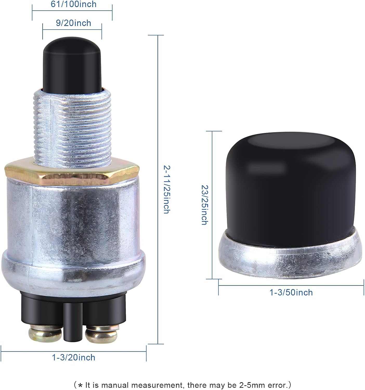 Interruptor arranque motor 12V resistente coche camión barco