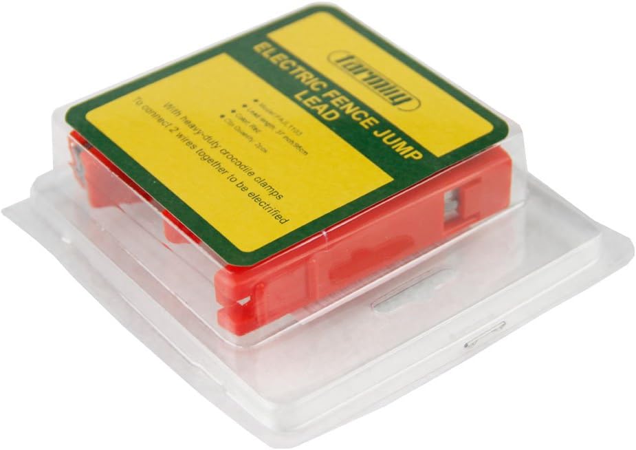 Cable puente valla eléctrica conector Energizer rojo